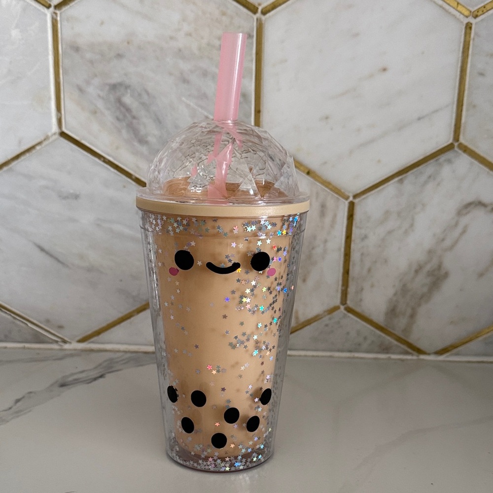 Smoko Boba Tea Tumbler with Straw